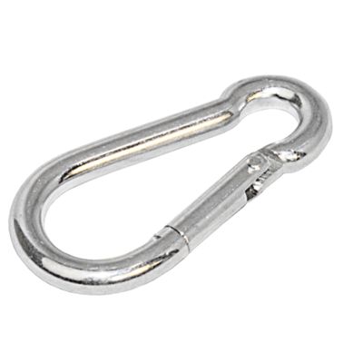 Karabinerhaken, Stahl verzinkt